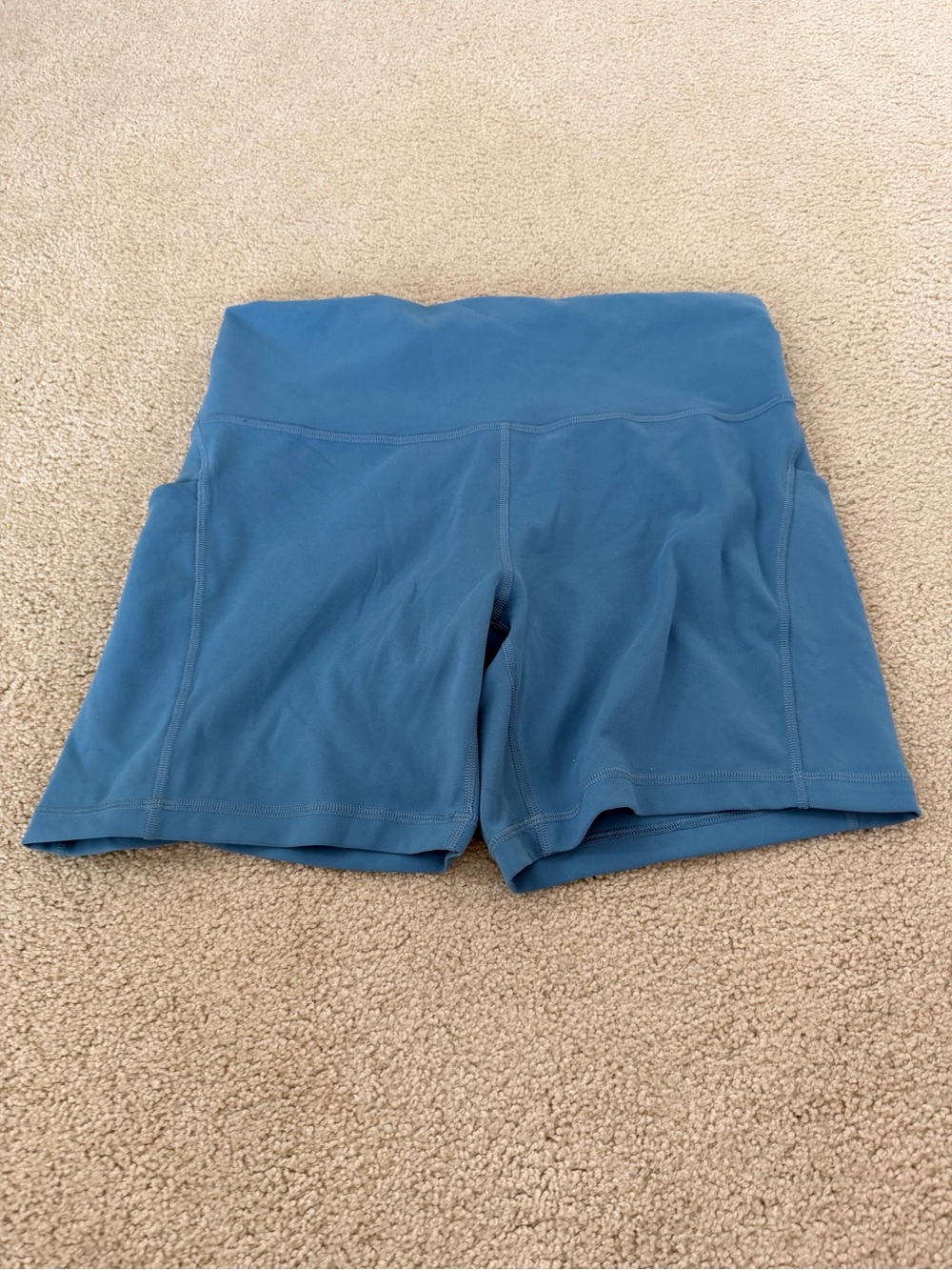 lululemon athletica High-Rise Performance Bike Shorts in Blue